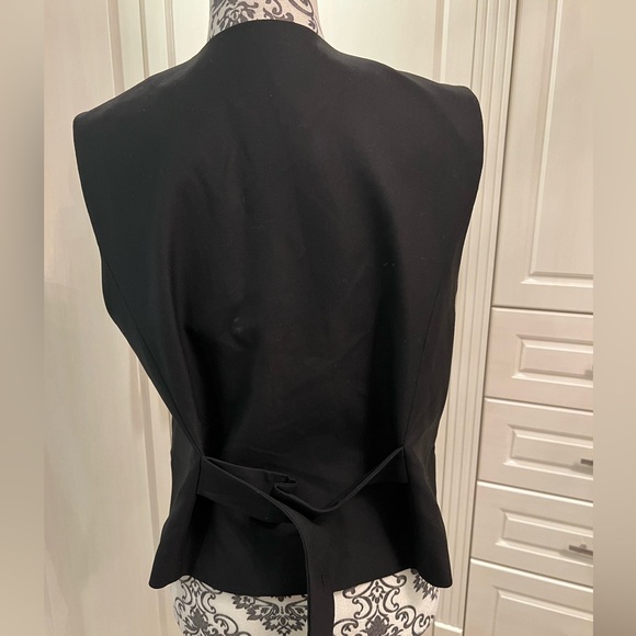 Zara Oversized Black Vest, Size M - Picture 3 of 4